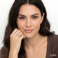 1/3 Ctw Round Cut Diamond Insert Ring in 14K White Gold