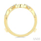 1/4 Ctw Split Twisted Shank Round Cut Diamond Insert Ring in 14K Yellow Gold