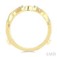 1/4 Ctw Split Twisted Shank Round Cut Diamond Insert Ring in 14K Yellow Gold
