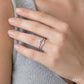 1/3 Ctw Tiara Baguette and Round Cut Diamond Insert Ring in 14K White Gold