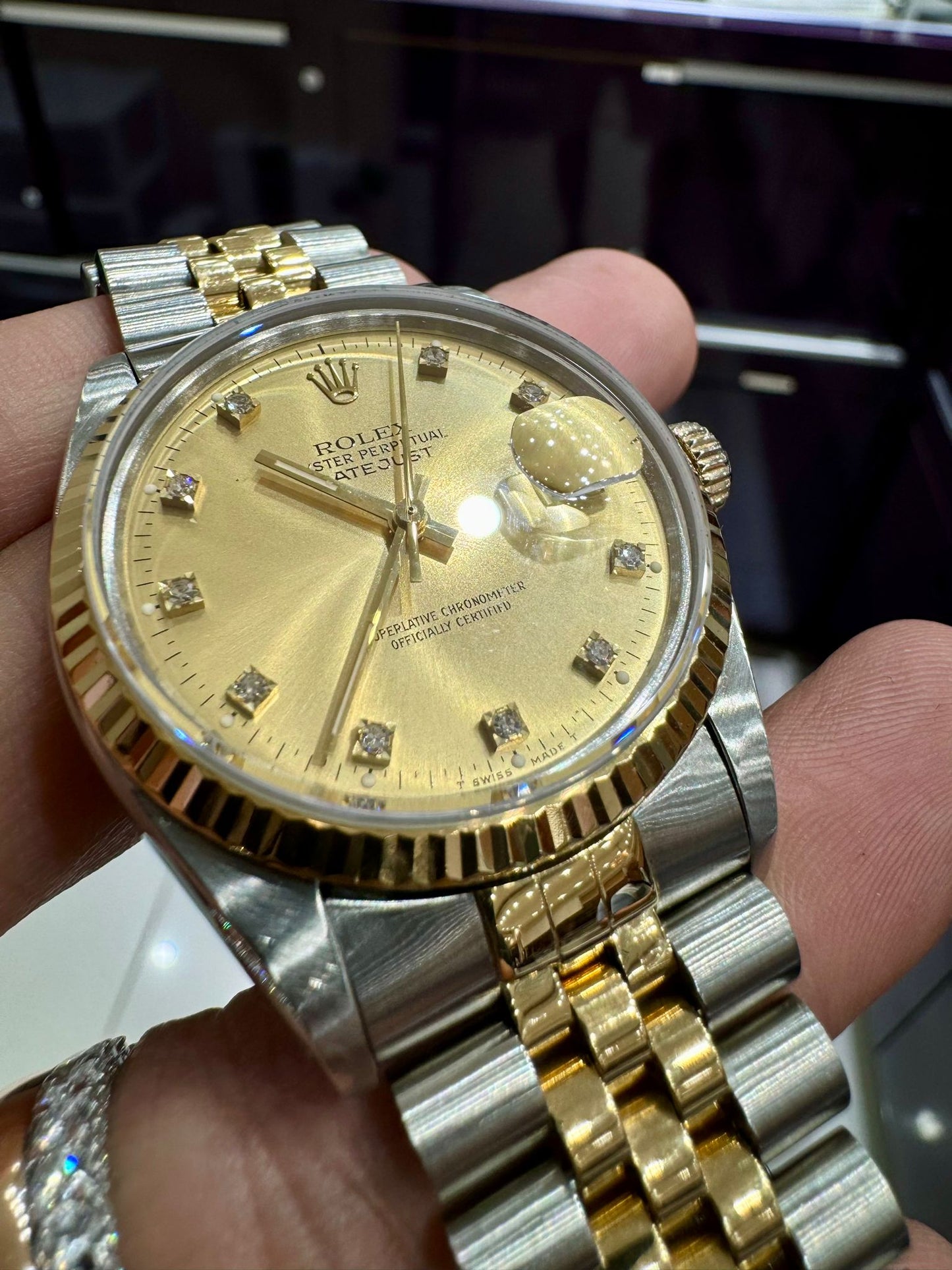 Rolex Datejust | Two Tone 18k/Stainless Steel | 36 mm 16013