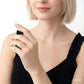 1/2 Ctw Pod Accent Crown Round Cut Diamond Insert Ring in 14K Yellow Gold