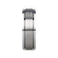 CRONUS Brushed Center with Polished Bevels Tungsten Wedding Band - 6mm & 8mm