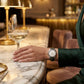 Omega Constellation Observatory 39.4 mm — O-megasteel on Alligator (140.13.39.21.02.001) — lifestyle