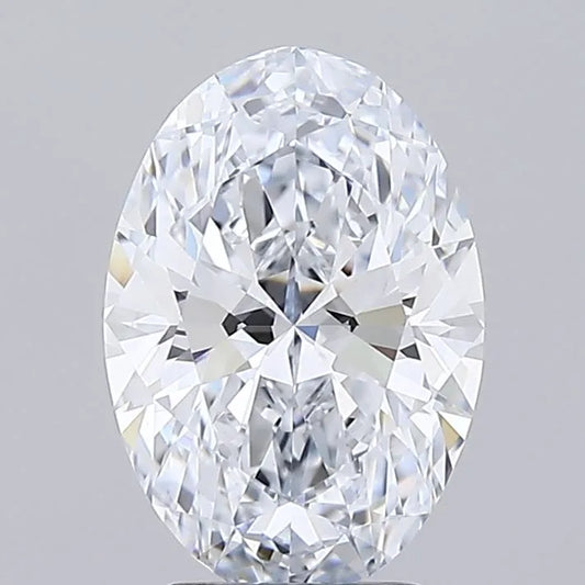 3.03ct Oval Lab Grown Diamond (Colour F, Clarity VVS1, IGI Certified)