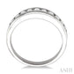 1/2 Ctw Channel Set Round Cut Diamond Band in 14K White Gold
