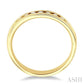1/4 Ctw Round Cut Diamond Wedding Band in 14K Yellow Gold