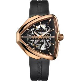 Hamilton Ventura Elvis80 Skeleton Auto - Dial color:Black - H24525331