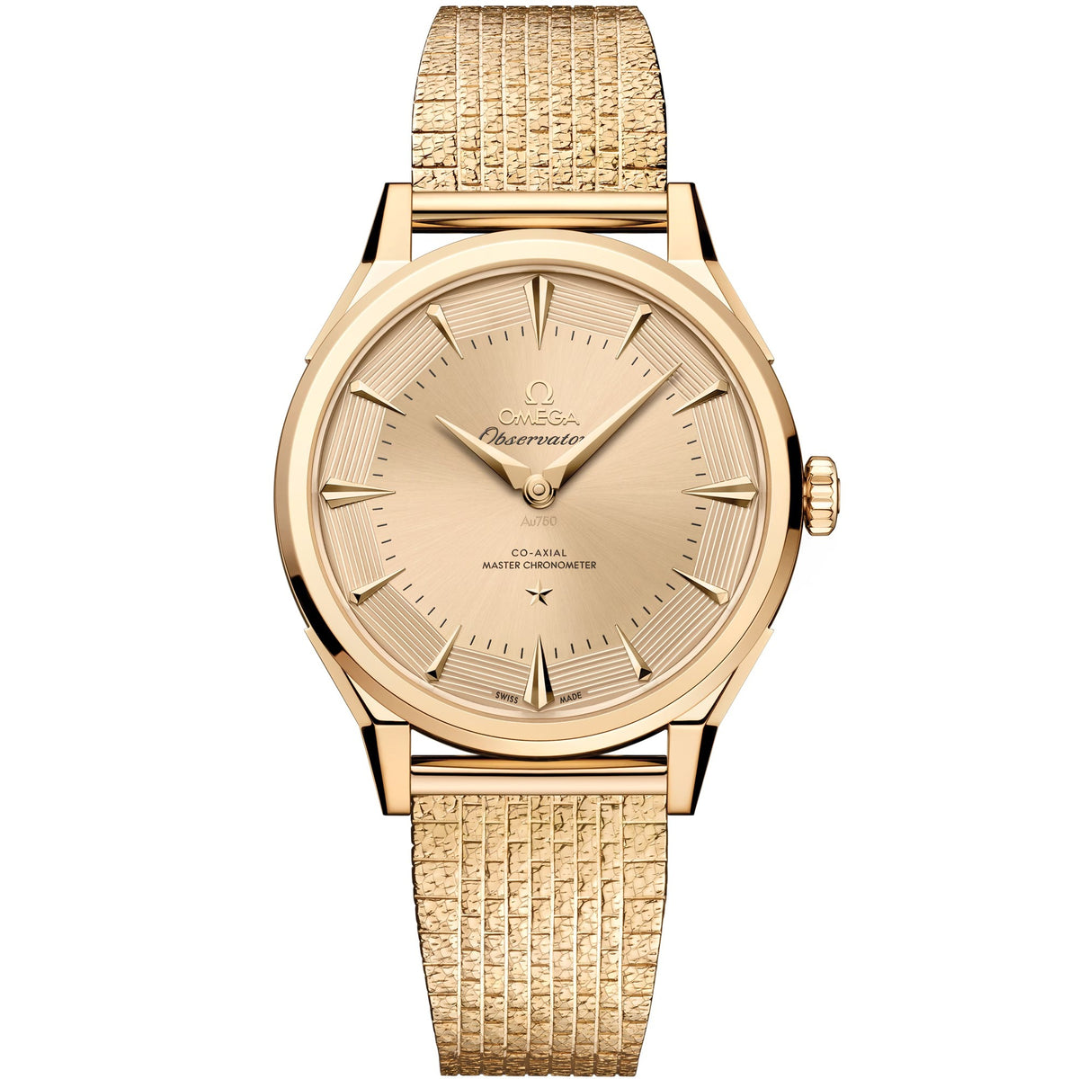 Omega Constellation Observatory 39.4 mm — Moonshine™ Gold on Moonshine™ Gold - 140.50.39.21