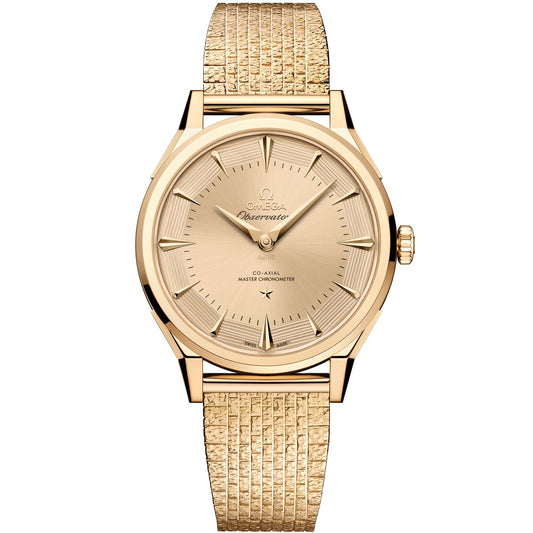 Omega Constellation Observatory 39.4 mm — Moonshine™ Gold on Moonshine™ Gold - 140.50.39.21