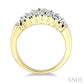 1 Ctw Diamond Band in 14K Yellow Gold