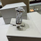 14K White Gold 2.00 CTW Radiant-Shaped Composite Diamond Halo Engagement Ring