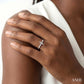 1/20 Ctw Cross Charm Round Cut Diamond Ladies Ring in 10K White Gold