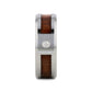 KAHUNA Tungsten Carbide Beveled Edged Diamond Wedding Band with Koa Wood Inlay & Polished Edges - 8mm