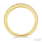 1 1/2 Ctw Channel Set 11 Stone Round Cut Diamond Wedding Band in 14K Yellow Gold