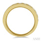 1 Ctw Round Cut Diamond Wedding Band in 14K Yellow Gold