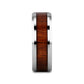 KONA Koa Wood Inlaid Tungsten Carbide Ring with Bevels - 4mm - 12mm - 6mm