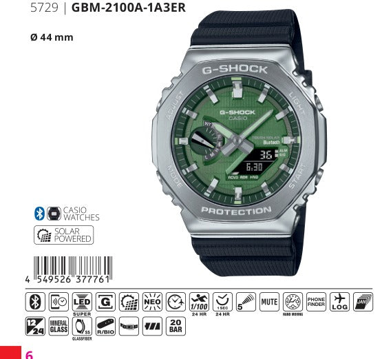 Casio G-Shock GBM-2100A-1A3