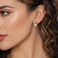 Gabriel & Co. 14K Yellow Gold Bujukan and Pearl Stud Earrings