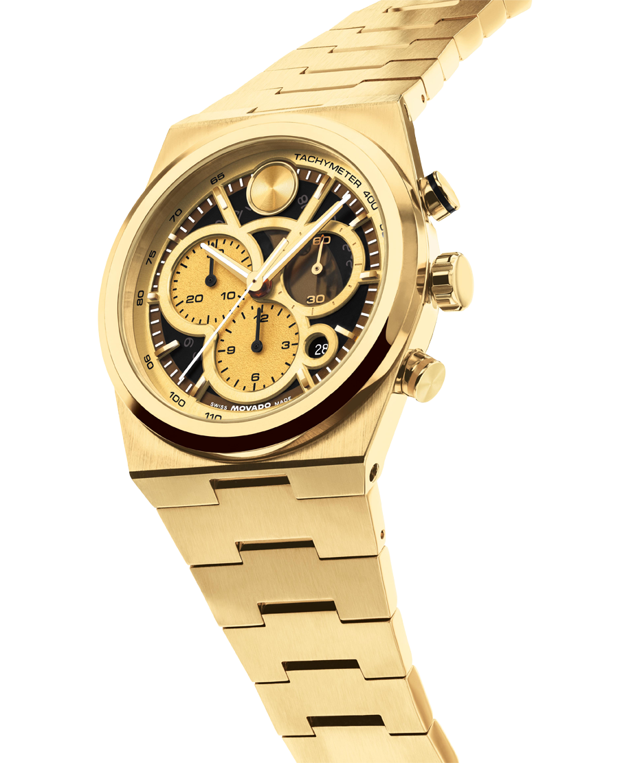 Movado BOLD Quest Chronograph 3601185 40mm Men watch