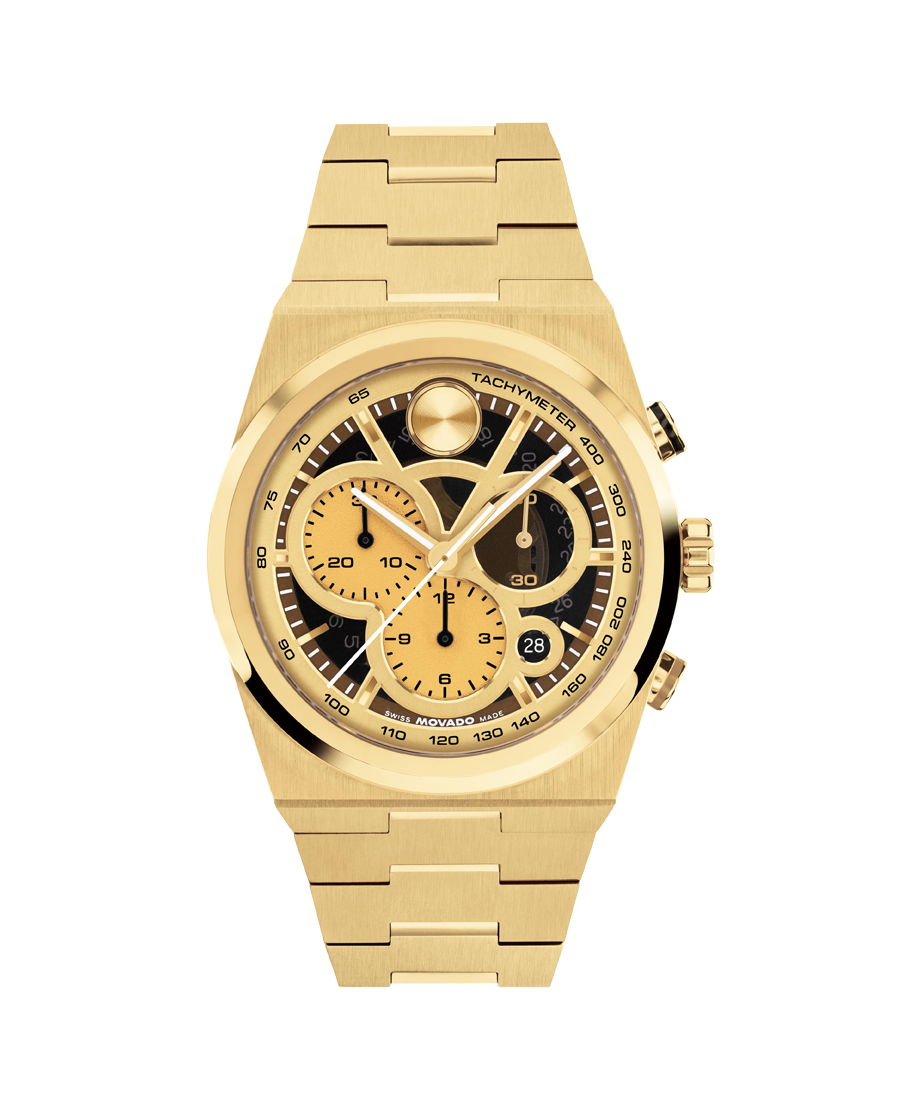 Movado BOLD Quest Chronograph 3601185 40mm Men watch