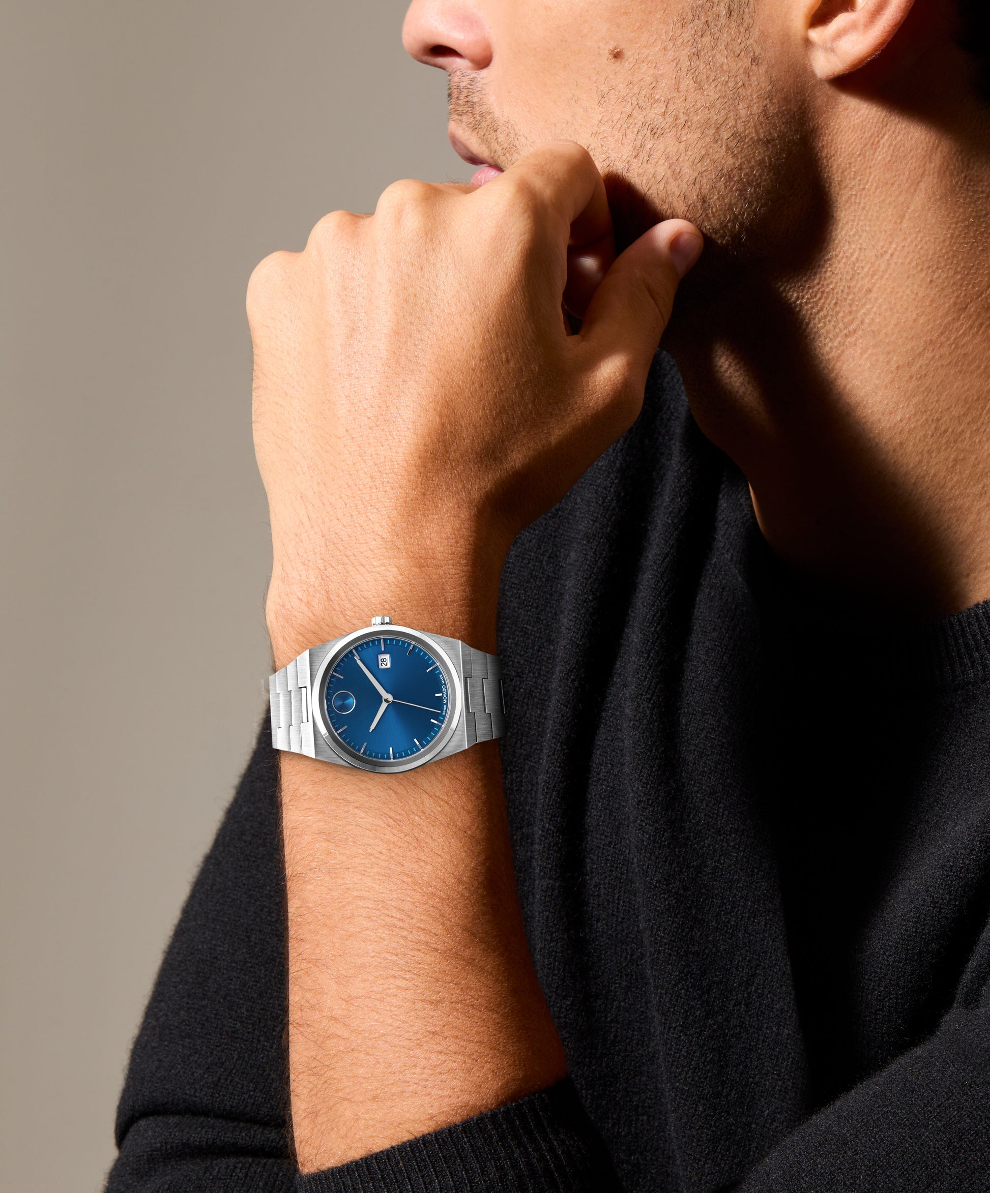 Movado BOLD Quest 3601221 40mm Unisex watch