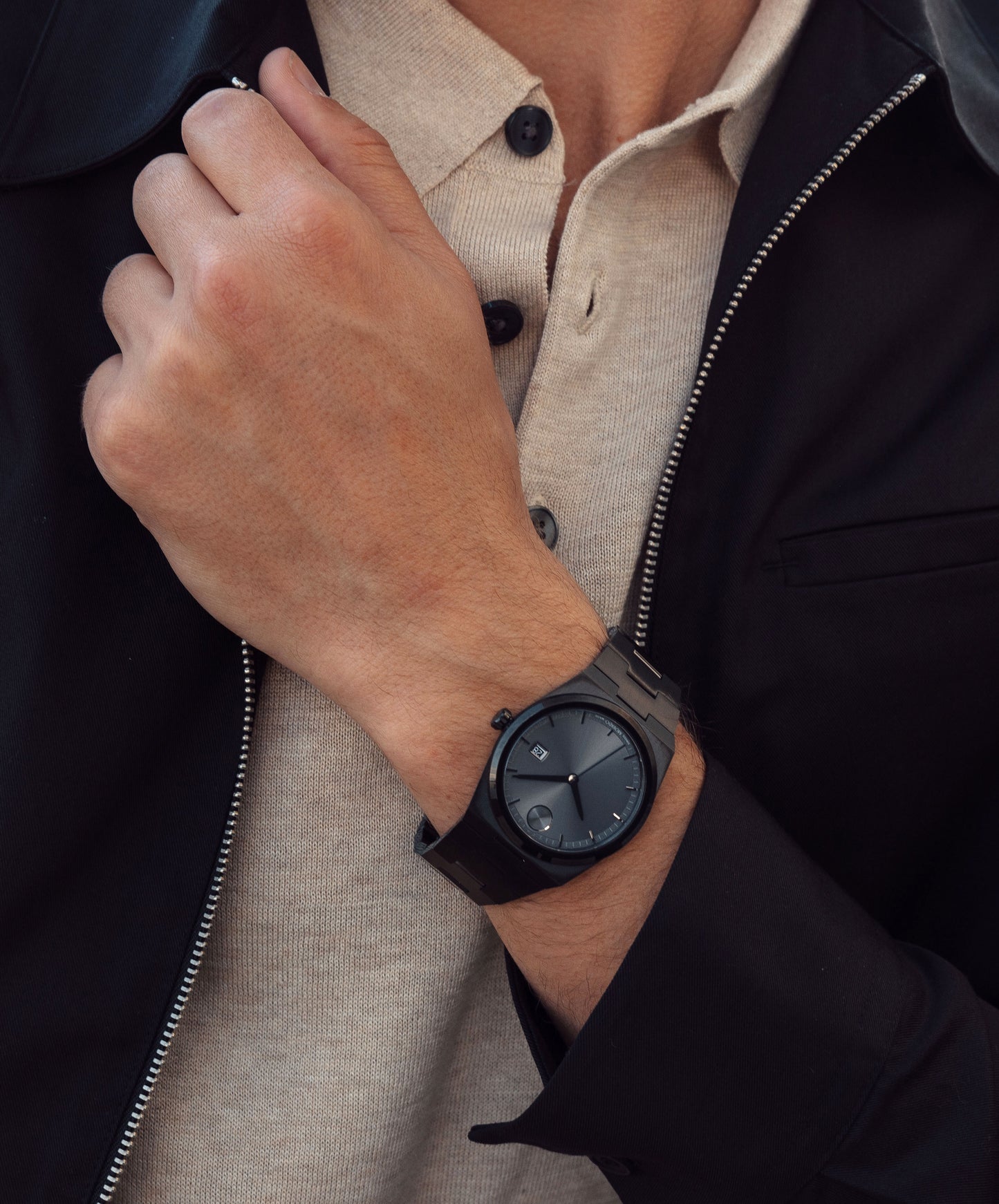 Movado BOLD Quest 3601224 40mm Unisex watch