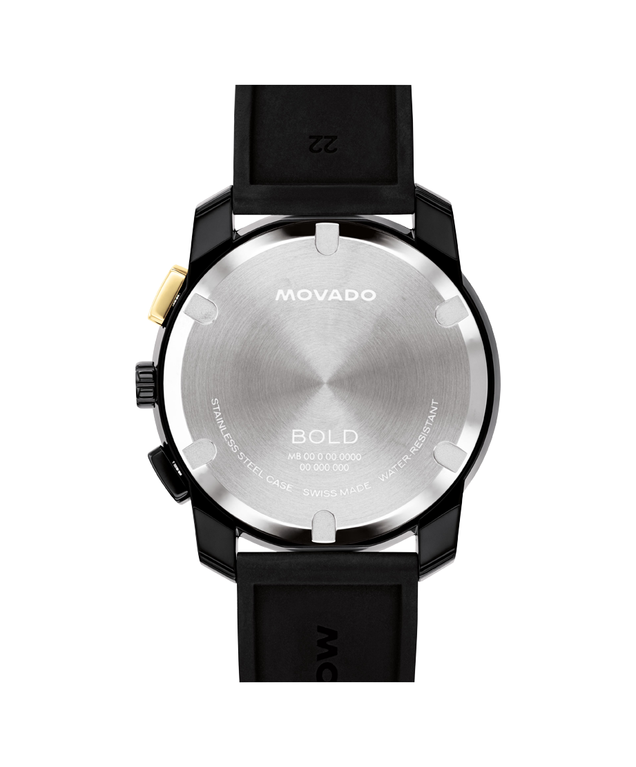 Movado BOLD TR90 Chronograph 3601421 44mm Men watch