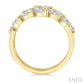 1 1/2 Ctw Split Open-End Triple Row Marquise Cut Diamond Fashion Ring in 14K Yellow Gold