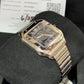 Cartier Santos Medium Blue NEW CRWSSA0029