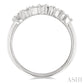 1/5 Ctw Scatter Baguette Cut Diamond Fashion Ring in 14K White Gold