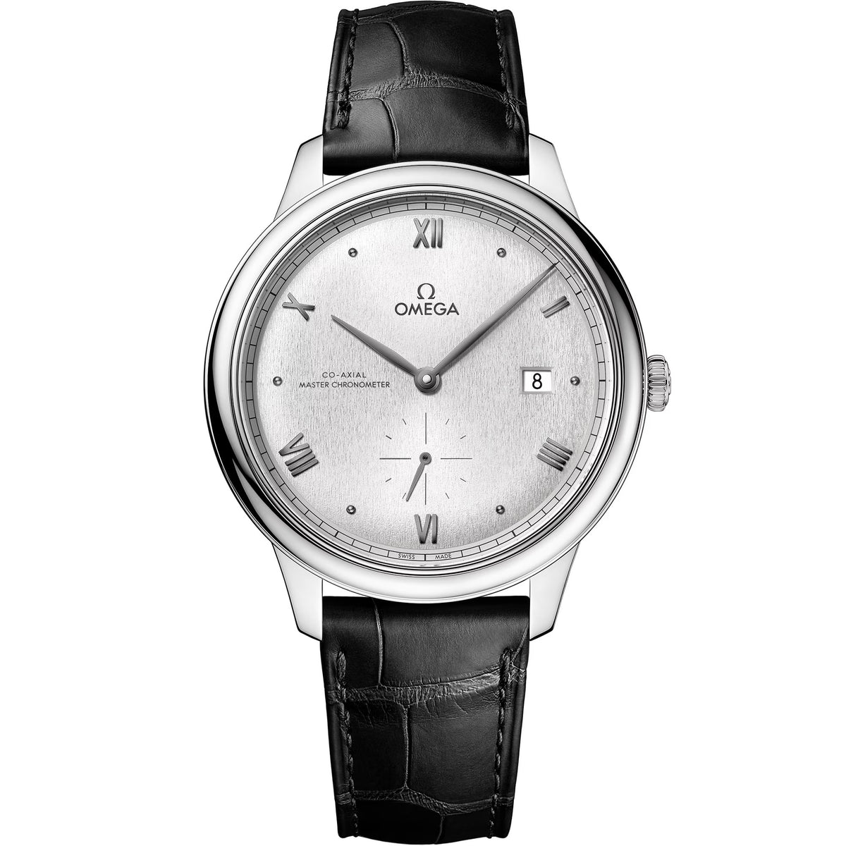 Omega de Ville Prestige 41 mm — Steel on Leather Strap (434.13.41.20.02.001)