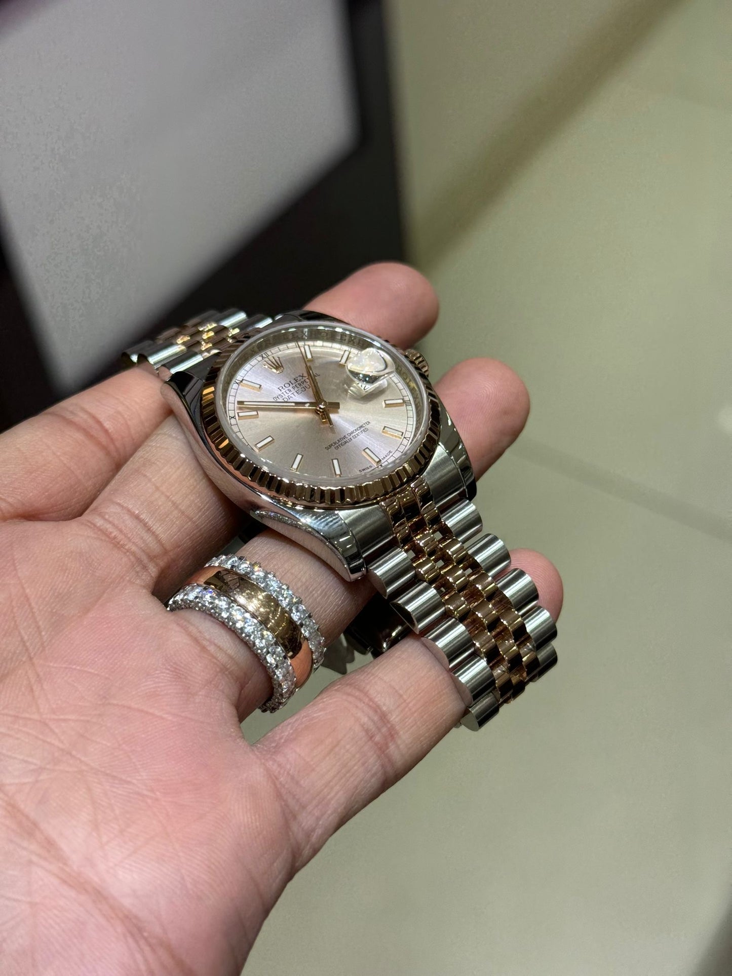 Rolex Datejust | 18k Rose gold & Stainless Steel | 36 mm 116231