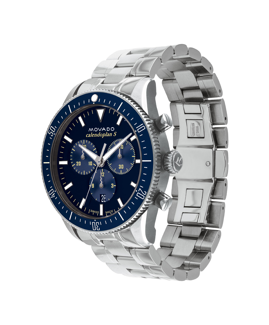 Movado Heritage Calendoplan S Chronograph 3650124 42mm Men watch