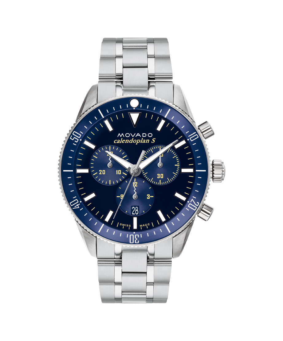 Movado Heritage Calendoplan S Chronograph 3650124 42mm Men watch