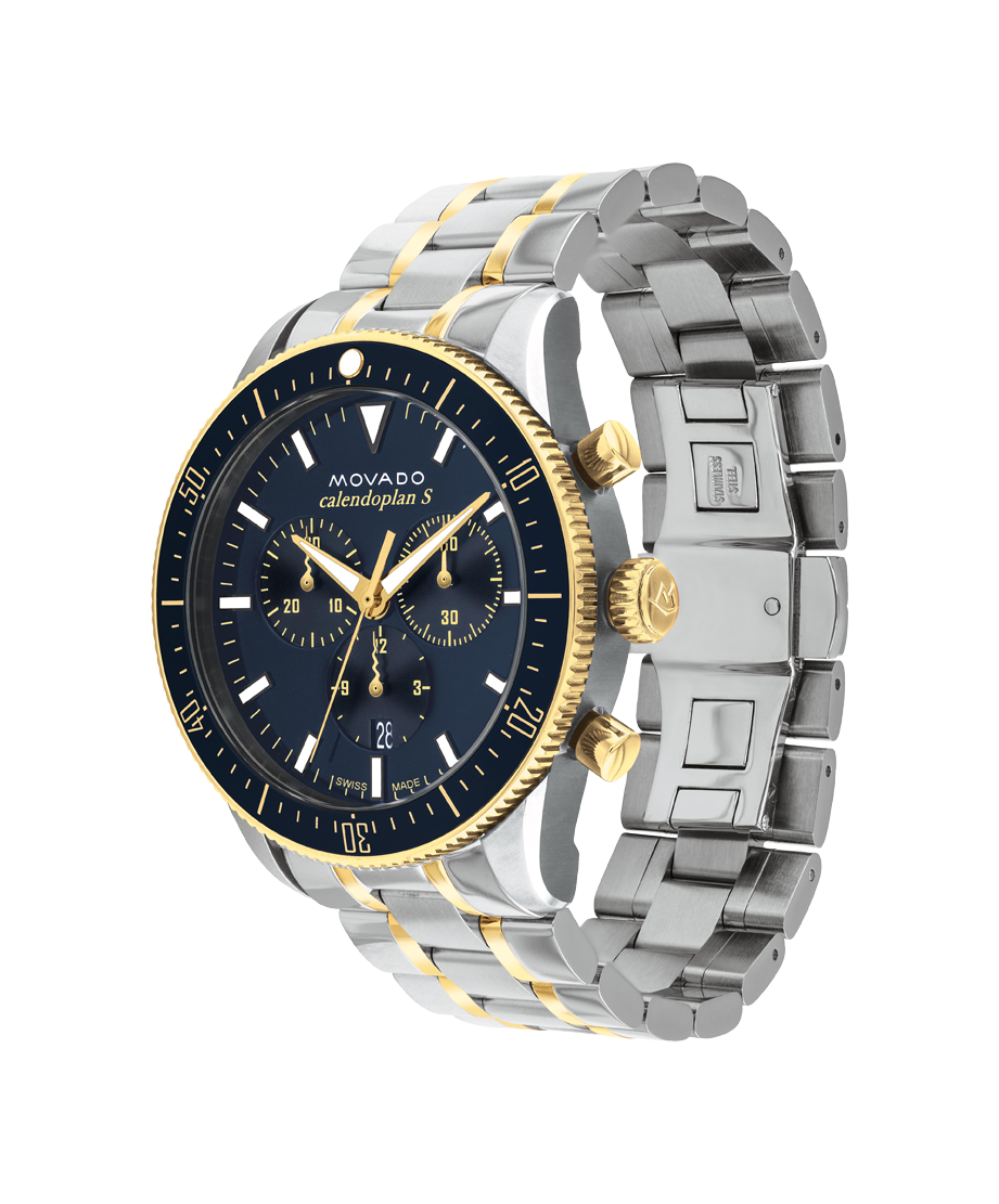 Movado Heritage Calendoplan S Chronograph 3650126 42mm Men watch