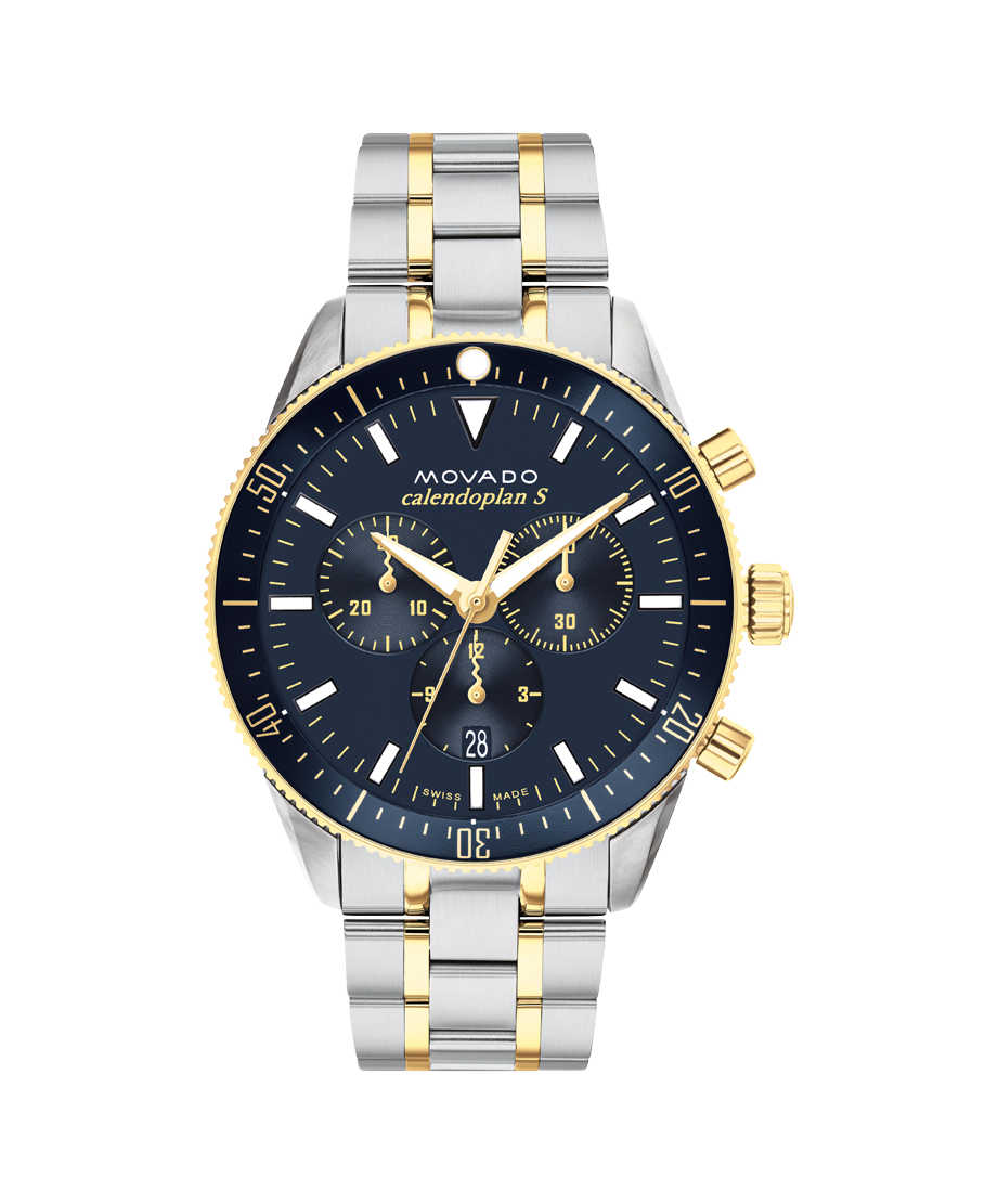 Movado Heritage Calendoplan S Chronograph 3650126 42mm Men watch