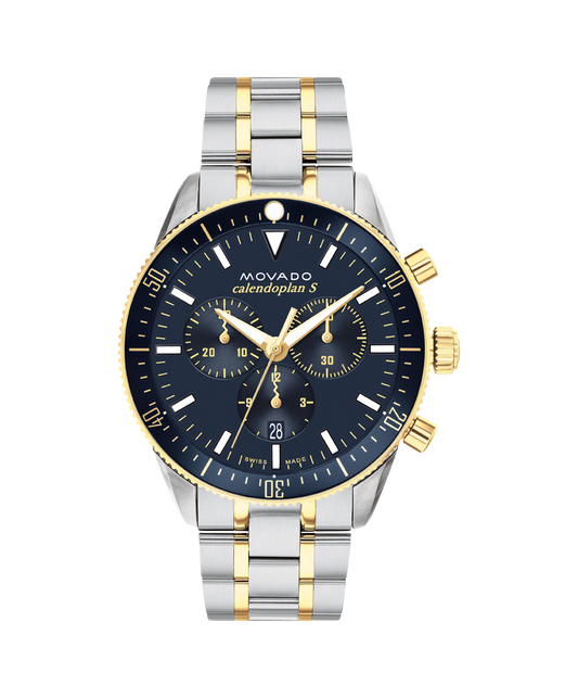 Movado Heritage Calendoplan S Chronograph 3650126 42mm Men watch