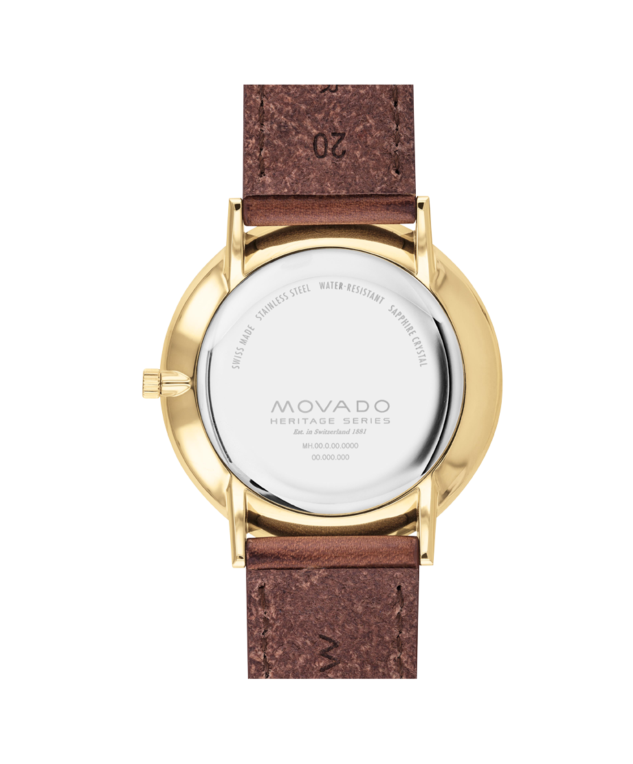 Movado Heritage Silhouette 3650131 40mm Men watch