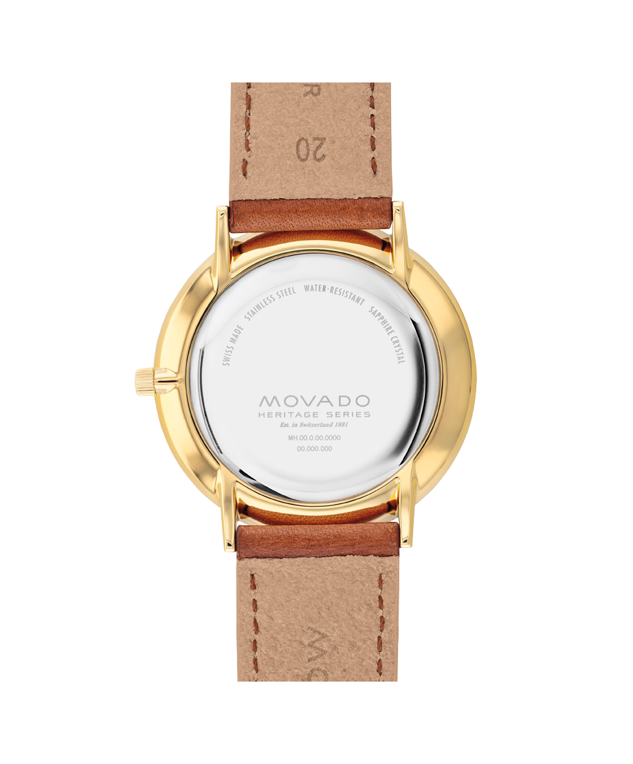 Movado Heritage Silhouette 3650154 40mm Men watch