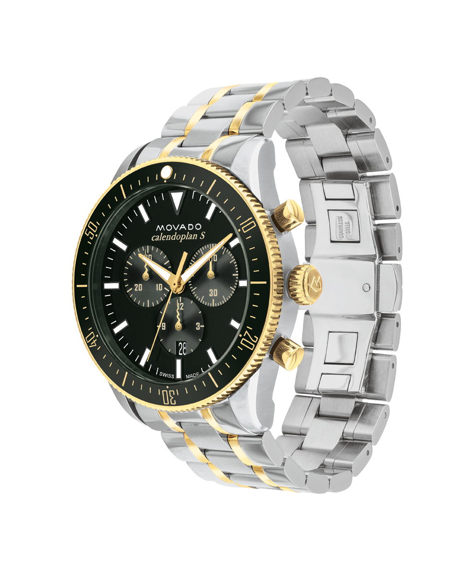 Movado Heritage Calendoplan S Chronograph 3650167 42mm Men watch
