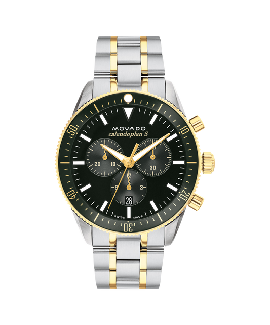 Movado Heritage Calendoplan S Chronograph 3650167 42mm Men watch