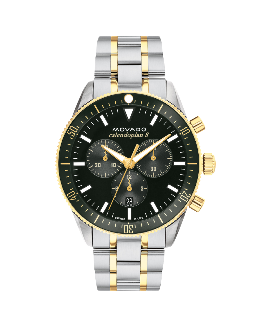 Movado Heritage Calendoplan S Chronograph 3650167 42mm Men watch