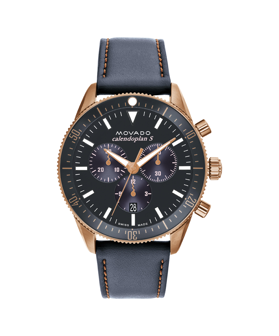 Movado Heritage Calendoplan S Chronograph 3650168 42mm Men watch