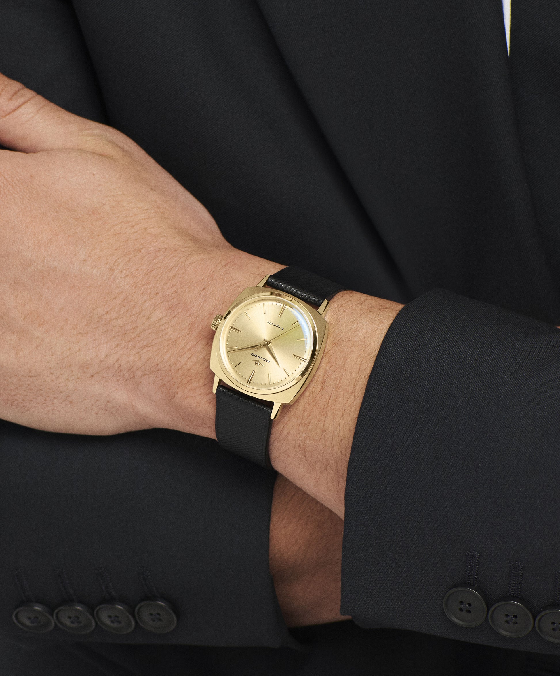 Movado Heritage Kingmatic 3650173 35mm Unisex watch