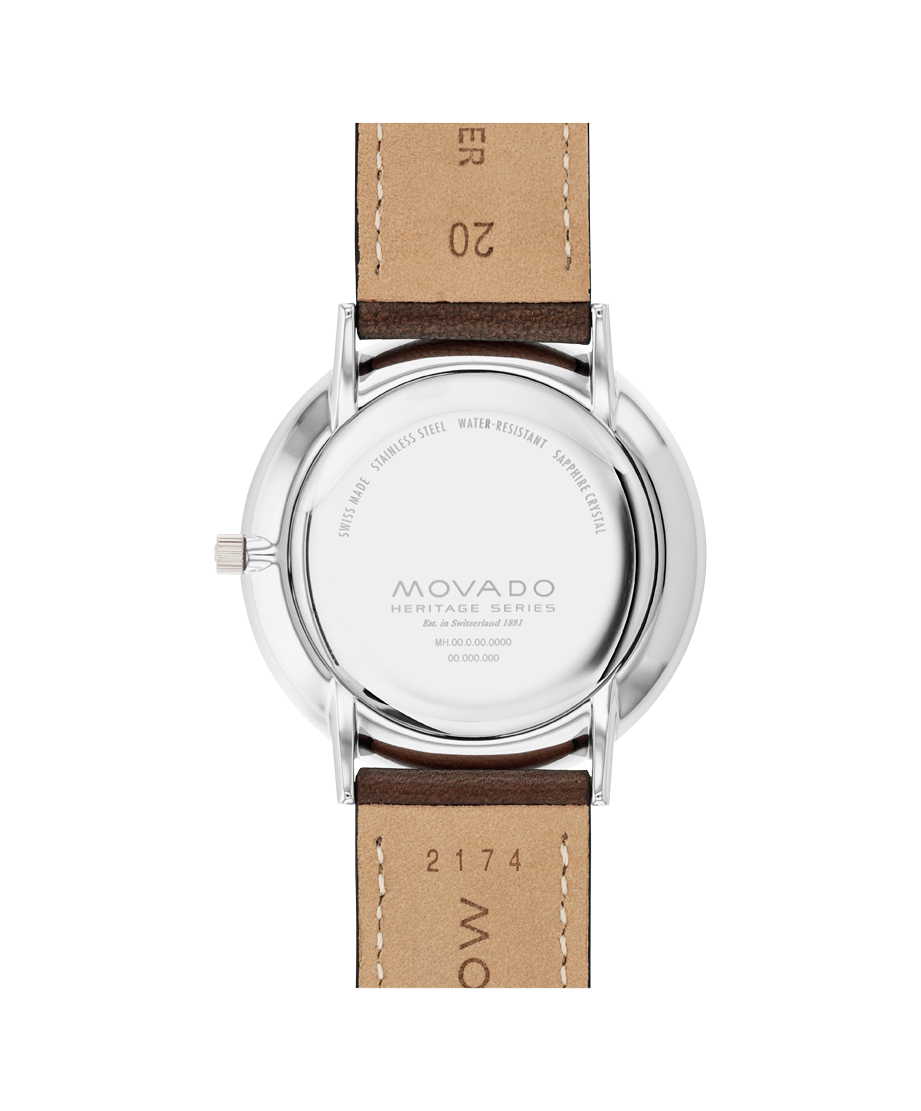 Movado Heritage Silhouette 3650187 40mm Unisex watch