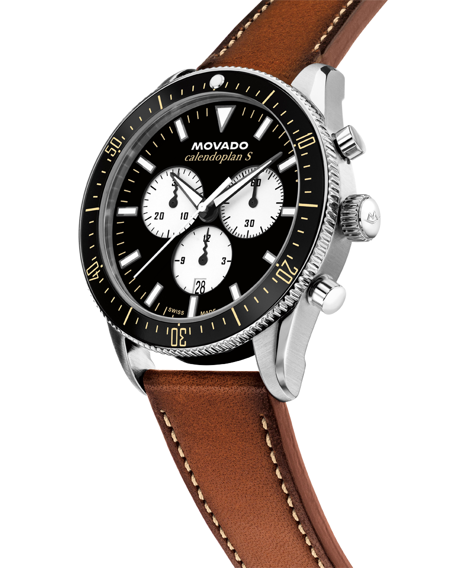 Movado Heritage Calendoplan S Chronograph 3650202 42mm Men watch