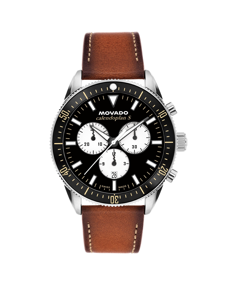 Movado Heritage Calendoplan S Chronograph 3650202 42mm Men watch