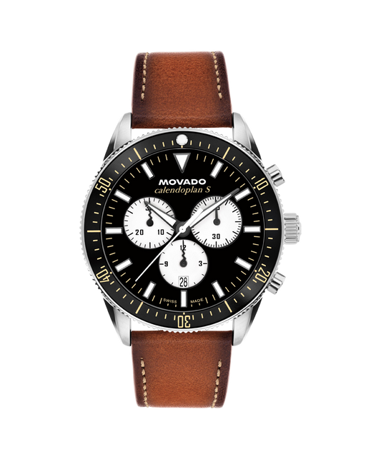Movado Heritage Calendoplan S Chronograph 3650202 42mm Men watch