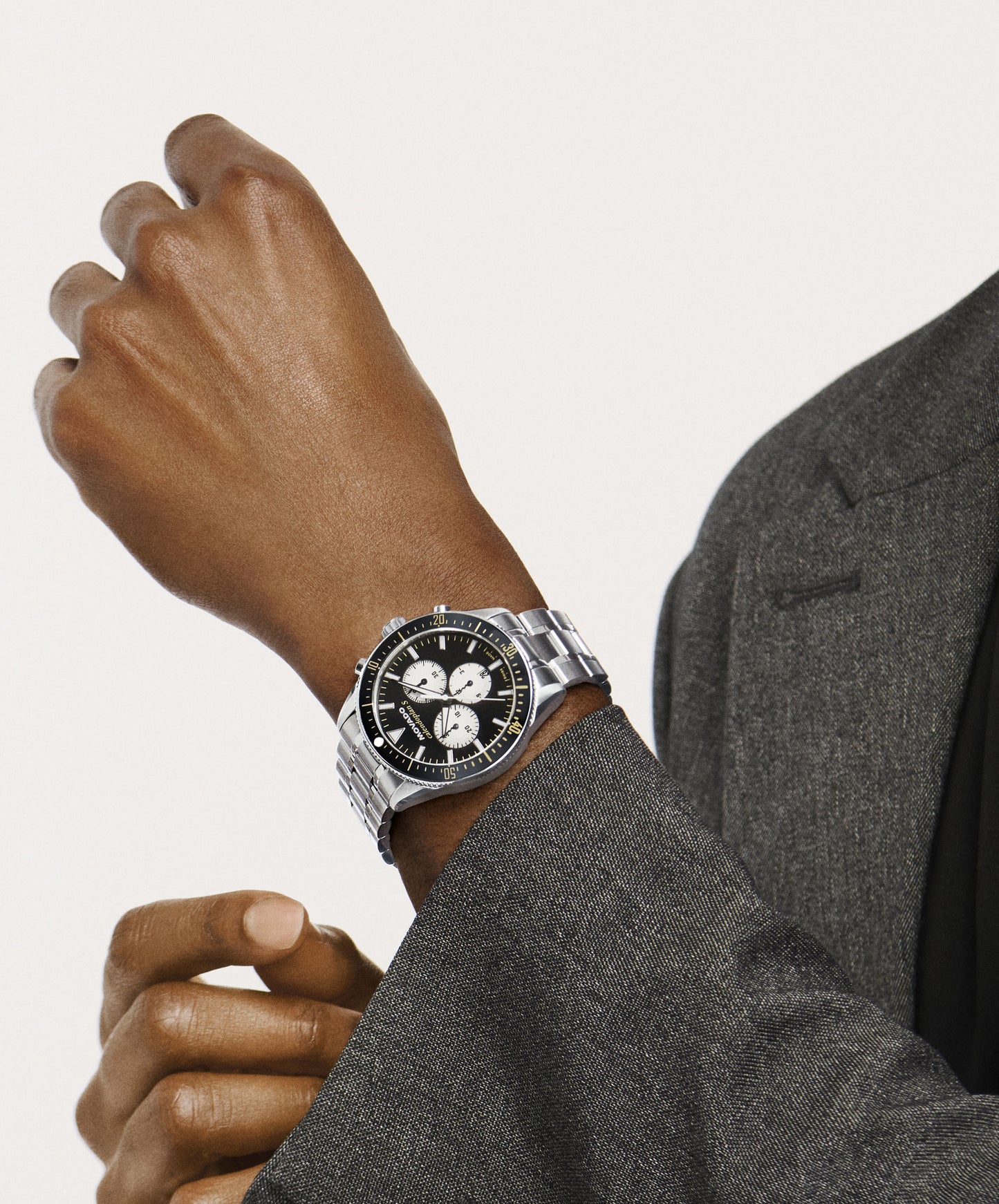 Movado Heritage Calendoplan S Chronograph 3650203 42mm Men watch